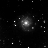 M74, spiraalsterrenstelsel in het sterrenbeeld 